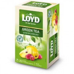 Zaļā tēja Loyd ar cidonijām un diždadžiem, 20gabx1.7gr