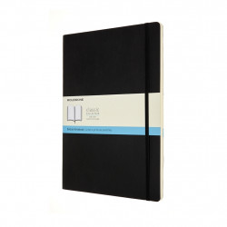 Moleskine Notebook A4 Dotted Black Soft Cover