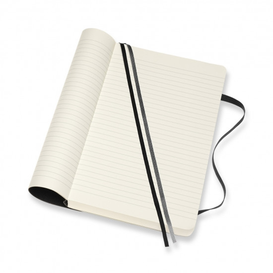 Moleskine Notebook Expanded Large Ruled Black Soft