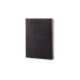 Записная книжка Moleskine Classic 19х25см, клетка, твердая обложка, черная