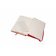 Записная книжка для рисования (Скетчбук) Moleskine 13х21см, белые листы, твердая обложка, красная