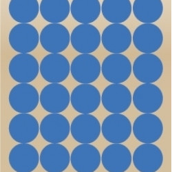 Маркировочные точки Charlot Ø12мм 60шт / лист синий