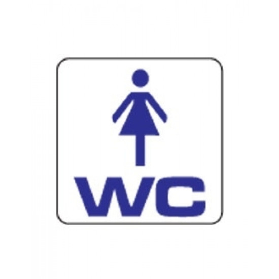 Uzlīme WC sieviešu