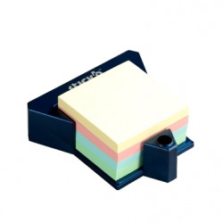*Līmlapiņu kubs StickN 21271 ar turētāju, 76x76mm, 400 lapas, pastel asorti