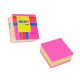 Līmlapiņu kubs StickN 21533, 51x51mm, 250lapas/iep, rozā toņi