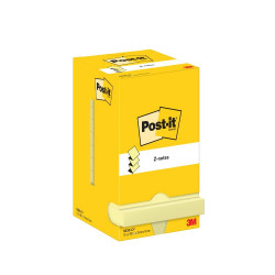 Клейкие листки Z 3М Post-it в клетку 76х76мм желтые 12шт/упаковка