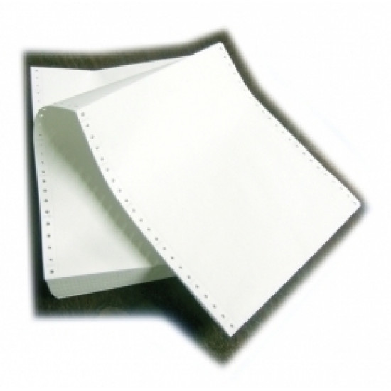 Printeru papīrs ar perforāciju PLK-1, 15x210x15mm, 2000lpp/iep, balts