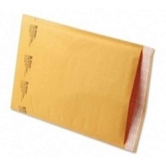 самоклеящийся защитный конверт с воздушно-пузырьковой пленкой внутри Nr.12 Размер конверта: внешний размер - 142x225мм, внутренний размер - 120x215мм
