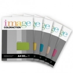 Krāsains papīrs Image A4, 80g/m², 50lpp/iep, melns