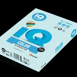 Krāsains papīrs IQ, A4, 80g/m², 500 loksnes, BL29, Blue