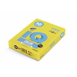 Бумага для офисной техники IQ, цветная A4/160г/250л, №IG50. Цвет - желтый рапс