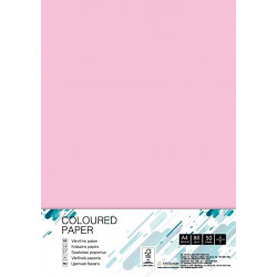 Бумага для офисной техники College, цветная A4/80г/50л, №OPI74. Цвет - розовый фламинго