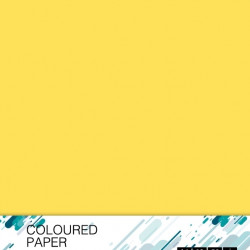 Krāsains papīrs College A4, 80g/m², 50 loksnes, Cannary Yellow CY39