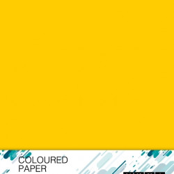 Krāsains papīrs College A4, 80g/m², 50 loksnes, Mustard IG50
