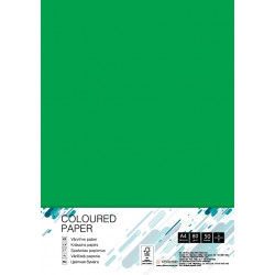 Бумага для офисной техники College, цветная A4/80г/50л, №DG47. Цвет - темно-зеленый