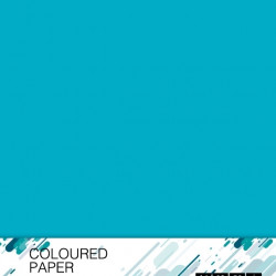 Krāsains papīrs College A4, 80g/m², 50 loksnes,  Aqua Blue AB48
