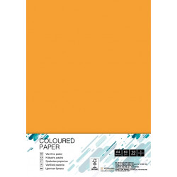 Бумага для офисной техники College, цветная A4/80г/50л, AG10. Цвет - старое золото