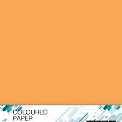 *Krāsains papīrs College A4, 80g/m², 50 loksnes, Neon Orange