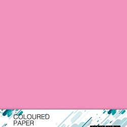 Krāsains papīrs College A4, 80g/m², 50 loksnes, neona rozā