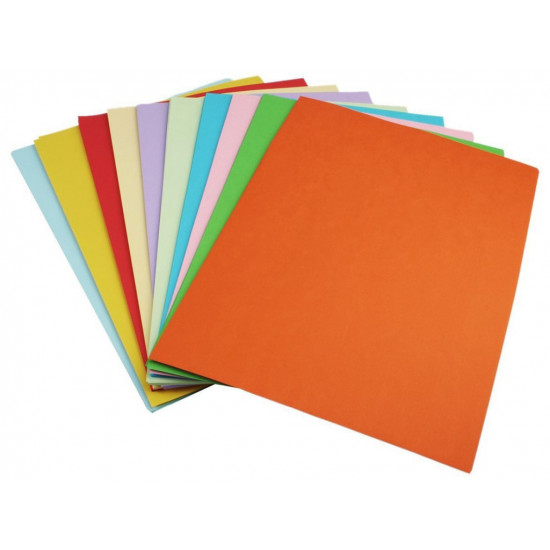 *Papīrs krāsains A4, 160g/m², 1 loksne