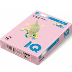 Krāsains papīrs IQ A4, 160g/㎡, 250 loksnes, OPI74, Flamingo pink