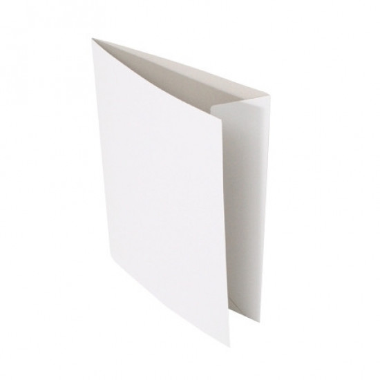 Папка для документов из картона А4, белая
