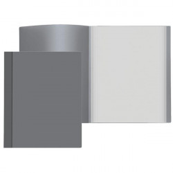 Обложки презентационные Attomex Sand A4 40-карманов 0,6 серый