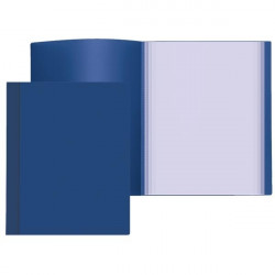 *Mape ar 40 kabatām Attomex Sand, A4, zila