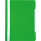 Папка-скоросшиватель "Attomex" с прозрачным верхним листом, 100/110 мкм, зеленый ( Код ТН ВЭД 3926100000)