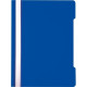 Папка-скоросшиватель "Attomex" с прозрачным верхним листом, 100/110 мкм, синий ( Код ТН ВЭД 3926100000)