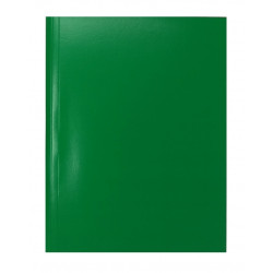 Скоросшиватель "deVENTE" A4 картонный мелованный зеленый (280 г/м²) без надписи "Дело" ( Код ТН ВЭД 4820300000)