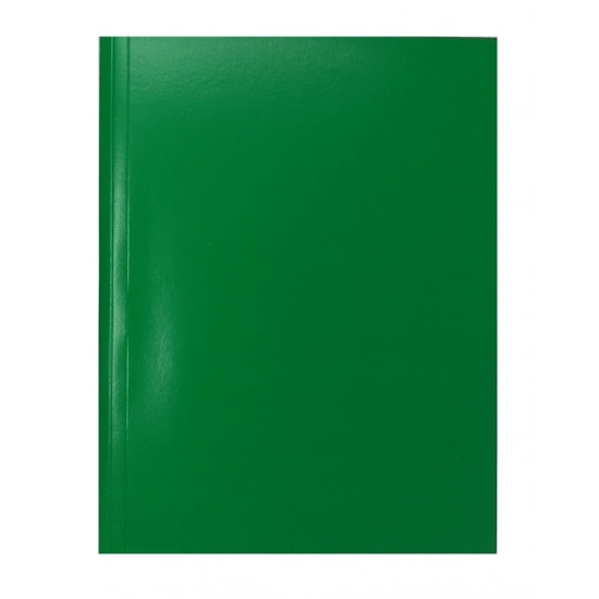 Скоросшиватель "deVENTE" A4 картонный мелованный зеленый (280 г/м²) без надписи "Дело" ( Код ТН ВЭД 4820300000)