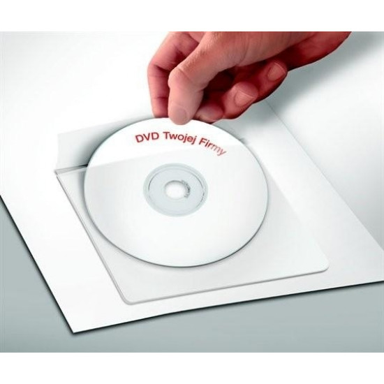 *Pašlīmējoša kabata Panta Plast CD/DVD diskiem, 25gab.