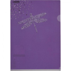 *Mape-stūrīts deVente Crystal Dream A4, 180mic, violeta