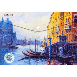 Папка-конверт на кнопке "deVENTE. Venezia" A4 (330x235 мм), 150 мкм, непрозрачная с рисунком, индивидуальная маркировка