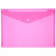 Mape-aploksne ar pogu Deli Aurora 5505, A4, rozā