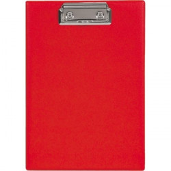 Клипборд "deVENTE" A5 (160x230 мм), картон толщина 1,5 мм, покрытие ПВХ, красный ( Код ТН ВЭД 4820900000)