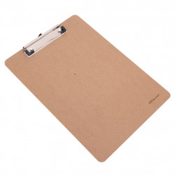 Папка-планшет Deli E9226 A4 древесная плита бежевый