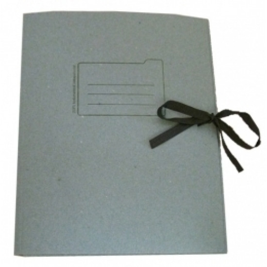 Папка для бумаг Rappin A4, картонная, с завязками, зеленая