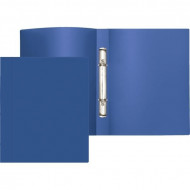 Папка на кольцах "Attomex" A4, 2 кольца Ø 16 мм, 500 мкм, фактура "песок" непрозрачная синяя
