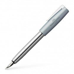 Tintes pildspalva Faber-Castell Loom Metalic M gaiši zils korpuss
