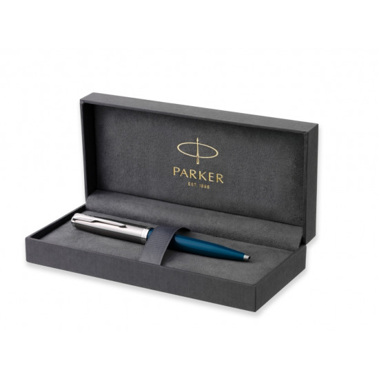 Lodīšu pildspalva Parker Parker 51 Core Teal Blue CT Medium Black, zils korpuss