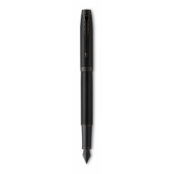 Tintes pildspalva Parker IM Achromatic Black BT Fine, matēts/melns korpuss