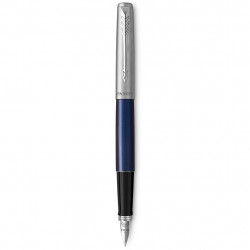 *Tintes pildspalva Parker Jotter Royal Blue CT Medium Blue, tumsi zils/sudraba korpuss
