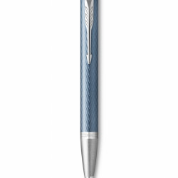 Lodīšu pildspalva Parker IM Premium Blue Grey CT Medium Blue