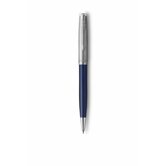 Lodīšu pildspalva Parker Sonnet Essential Blue Medium Black, zils korpuss