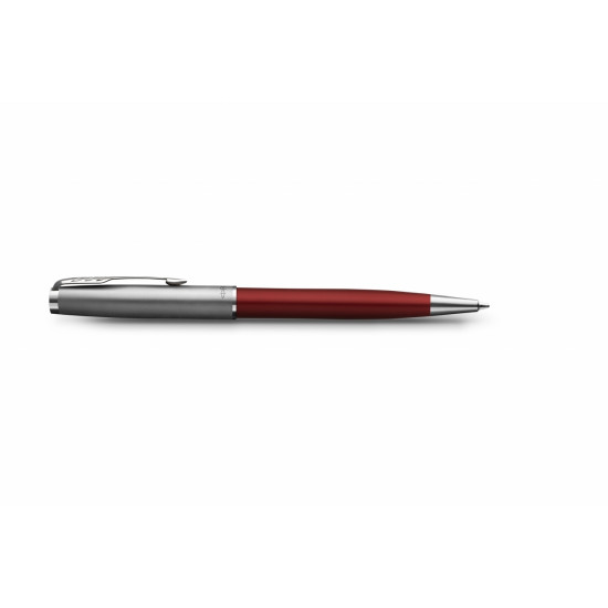 *Lodīšu pildspalva Parker Sonnet Essential Red Medium Black, sarkans korpuss