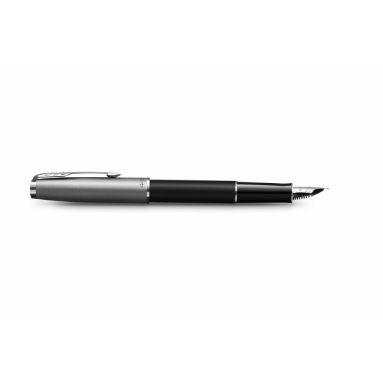 Tintes pildspalva Parker Sonnet Essential Black Fine, melns korpuss