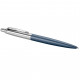 Lodīšu pildspalva Parker Jotter XL Matte Blue CT Medium Blue, matēta pelēks/sudraba korpuss