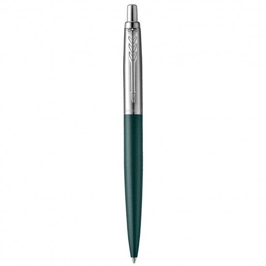 Lodīšu pildspalva Parker Jotter XL Matte Green CT Medium Blue, matēts zaļš korpuss